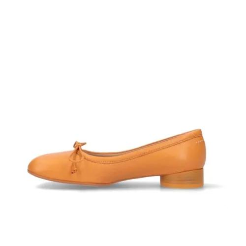 MM6 Maison Margiela Anatomic Женские повседневные туфли Апельсин Женские