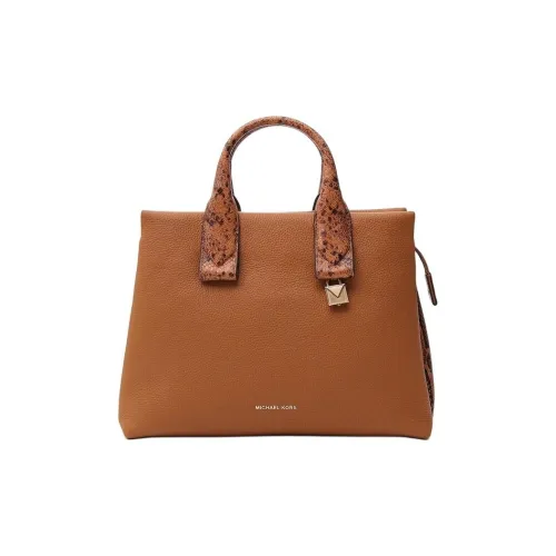 MICHAEL KORS Rollins Кожа Сумка через плечо Сумка Женская Коричневая