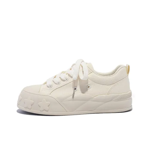 Shen Linsen Slip-resistant Abrasion-resistant Breathable Low-top Casual Shoes Women's Beige Шен Линсен Противоскользящий Устойчивый к износу Дышащий Низкий Топ Повседневная Обувь Женская Бежевый