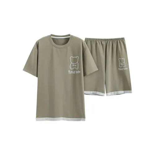 Huggy Kissy Пижамный комплект Мужской Grass Зеленый