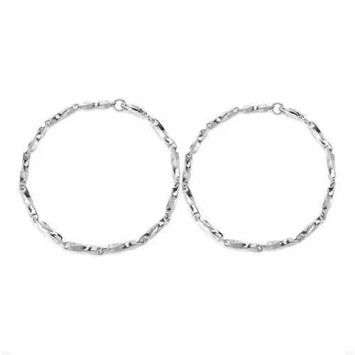 JKEM Титановый стальной браслет унисекс