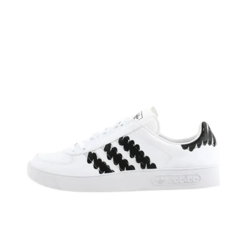 Adidas Originals ADICOLOR LO BK 1 Slip-resistant Abrasion-resistant Low Top Skateboard Shoes Unisex White Black Adidas Originals ADICOLOR LO BK 1 Противоскользящие Аbrasion-resistant Низкие Кроссовки для скейтбординга Унисекс Белый Черный