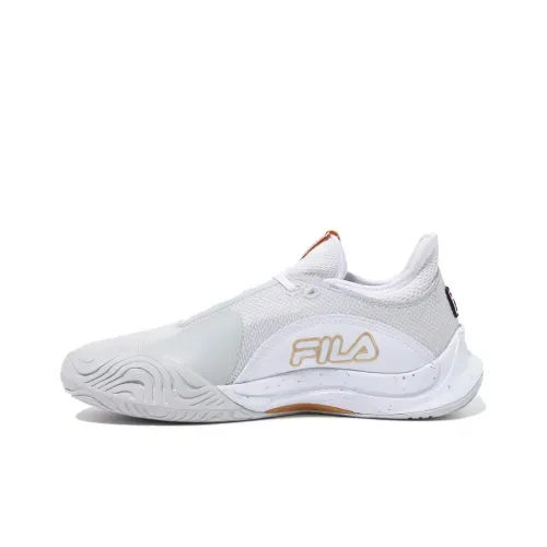 FILA Mondo Forza T9 W Износостойкий и Легкий Низкий Топ Кроссовки для тенниса Женские Белые
