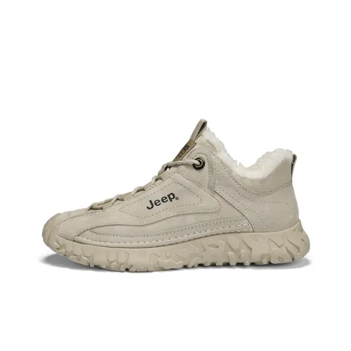 JEEP Термический Устойчивый к Износу Ботинки для Носка Мужские Песочного цвета