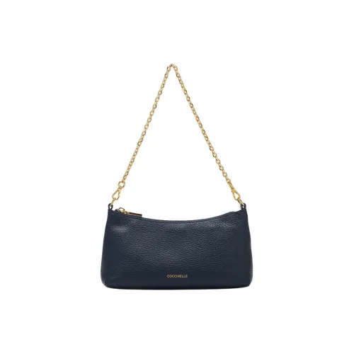 COCCINELLE GRAIN LEATHER Портативная сумка через плечо сумка на плечо женская полночный синий