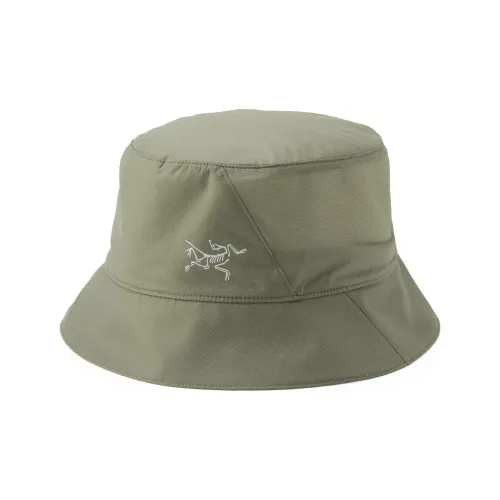 Arcteryx Нейлон Шляпы ведра Мужской Зеленый