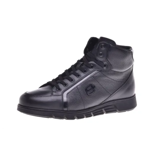 Baldinini Высокие Кроссовки для Скейтбординга Мужские Черные