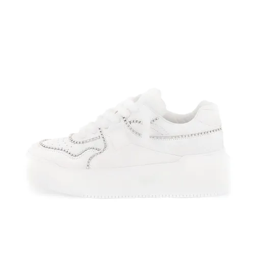Valentino One Stud One Stud XL Низкие Кроссовки для скейтбординга Женские Белые