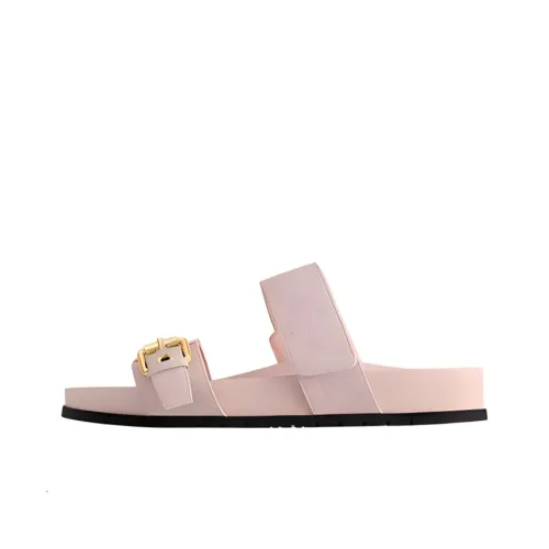 LOUIS VUITTON Bom Dia Слипоны Женские Розовые