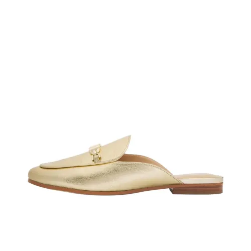 MICHAEL KORS Tiffany Домашние тапочки Женские Светлое золото