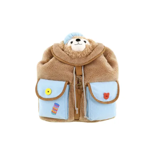 Disney Плюшевый рюкзак унисекс коричневый