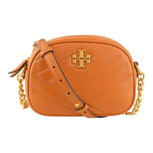 TORY BURCH Kira (Красный) Кожа Camera Сумка Сумка через плечо Маленькая Женская Апельсиновая