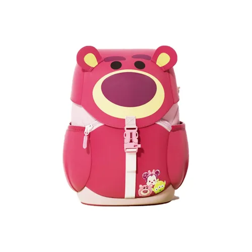 Disney Полиэстер Рюкзак Большой Унисекс Розовый Красный Оранжевый Синий