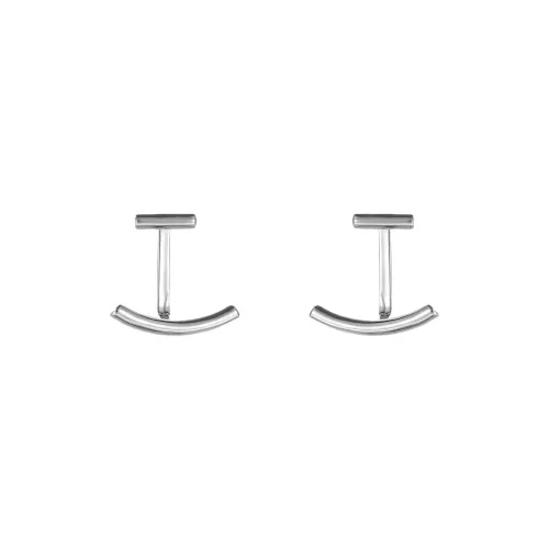 WAW Серьги с золотым покрытием из меди женские