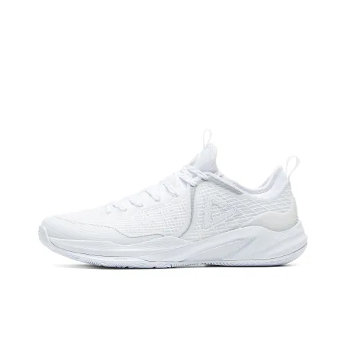 PEAK Баскетбольные кроссовки Low Top Все Белый Мужской