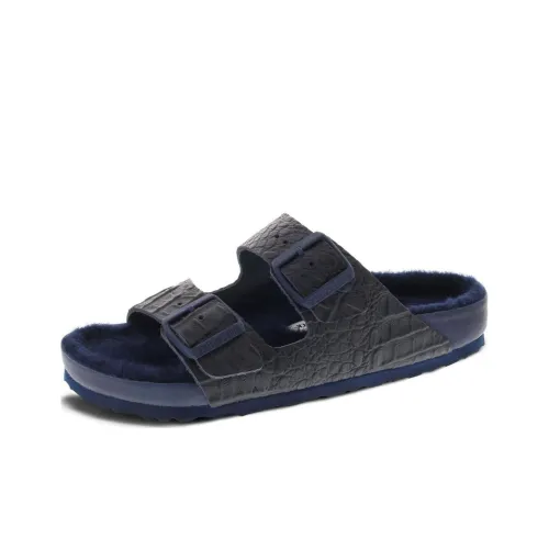Birkenstock Слипоны Унисекс Крокодил Темно-синий
