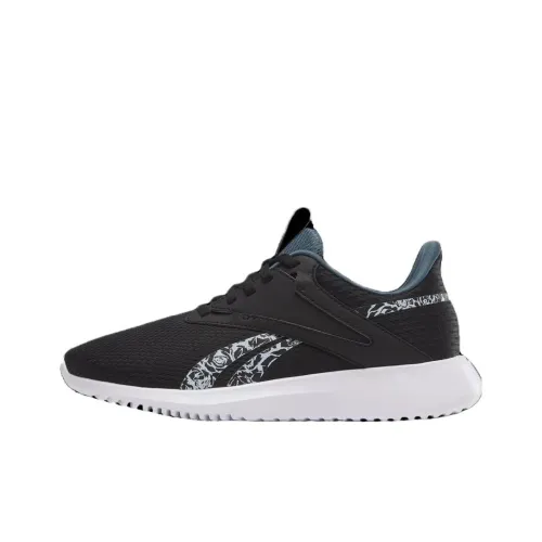 Reebok Амортизация Износостойкие Низкие Кроссовки для Тренировок Унисекс Черные