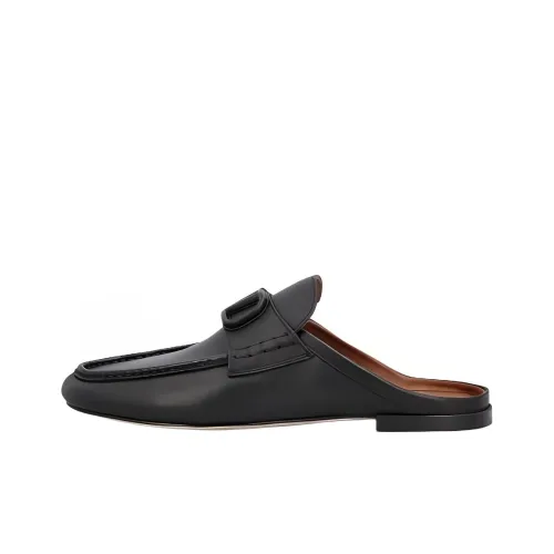 Valentino Vlogo Signature Домашние тапочки Мужские Черные