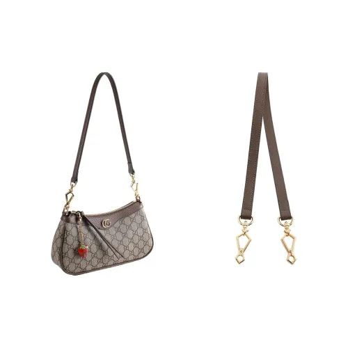 Luxury Care Artisan Workshop Кожа Сумка на плечо Ремень Женский Коричневый