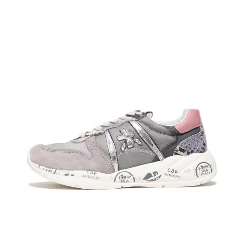 PREMIATA Layla Low Топ Повседневная обувь Женская Серый