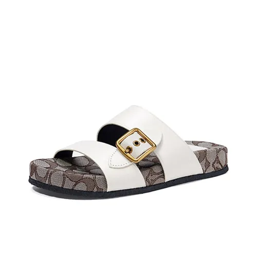 COACH Слипоны Женские Белые