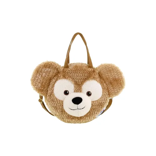 Disney Плюшевый Одно плечо Сумка Средний Женский Коричневый Белый