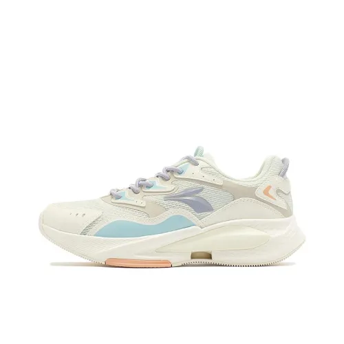 361° Тип противоскользящий устойчивый к истиранию дышащий легкий низкий топ беговые кроссовки Женские Белый Синий Фиолетовый