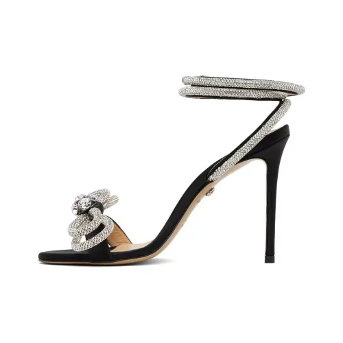 MACH MACH One Ремешок Сандалии 10 см Женские Черные