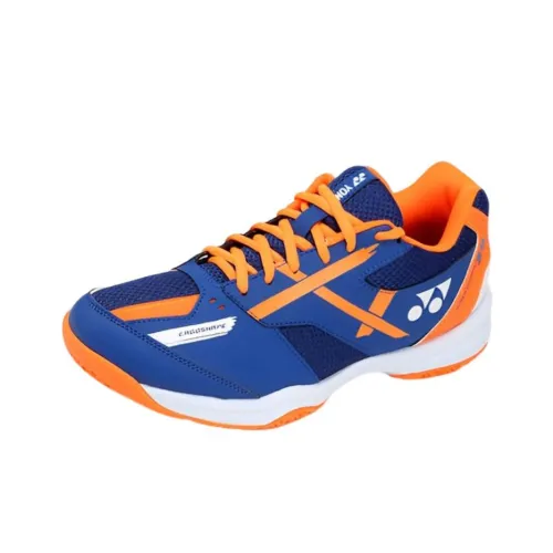 YONEX Амортизирующие кроссовки Slip-resistant с низким верхом для бадминтона Унисекс Синие Оранжевые