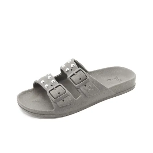 Cacatoès Слипоны Серый Studs Унисекс