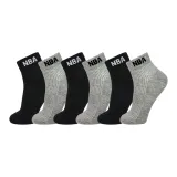 6 пар (Черный + Серый)