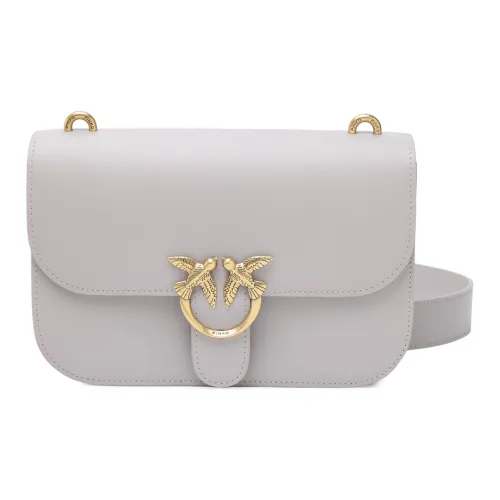 PINKO Кожа Сумка через плечо Стандартная Женская Серого цвета