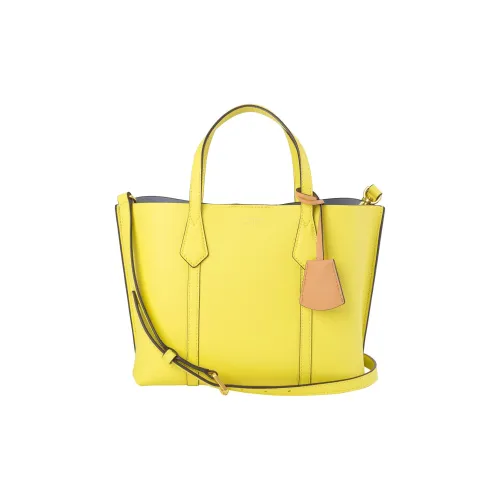 TORY BURCH Кожа Тоут Сумка Сумка для покупок Сумка через плечо Сумка Маленькая Женская Ярко-желтая