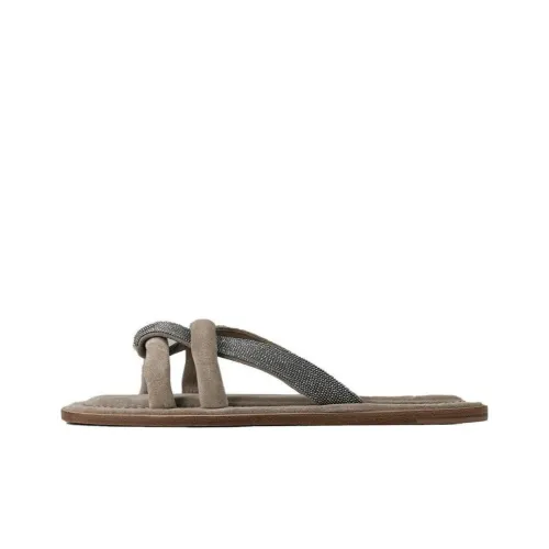 Brunello Cucinelli Женские слипоны
