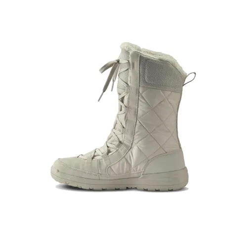 DECATHLON QUECHUA SH500 Slip Водонепроницаемый Тепловой Высокий Топ Походная обувь Женская Белый Серый