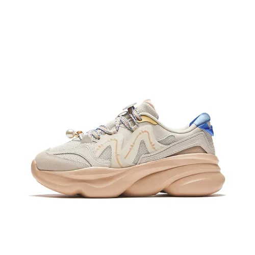 ANTA Casual Низкий Топ Бежевый Коричневый Женский