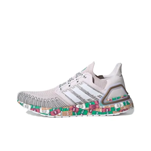 Adidas ULT Slip-resistant Abrasion-resistant Low Top Casual Running Shoes Unisex Pink Green Adidas ULT Противоскользящий Устойчивый к истиранию Низкий Топ Повседневные Беговые Кроссовки Унисекс Розовый Зеленый