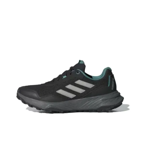 Adidas Tracefinder Trail Амортизаторы Slip-резистентные Дышащие Низкие Кроссовки для бега Женские Черный Синий Серый