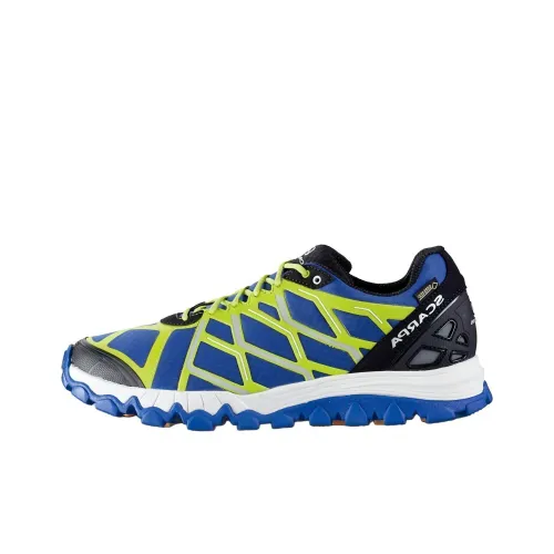 SCARPA Беговые кроссовки Низкие Топ Фиолетовый Желтый Мужской