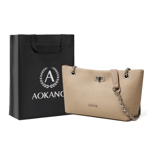 AOKANG Сумка из крупнозернистой текстуры коровьей кожи сумка-тоут сумка для покупок сумка через плечо