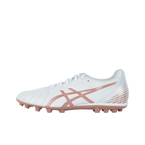 Asics Ds Light Club AG Искусственная трава Футбольные бутсы Унисекс Белый Розовый
