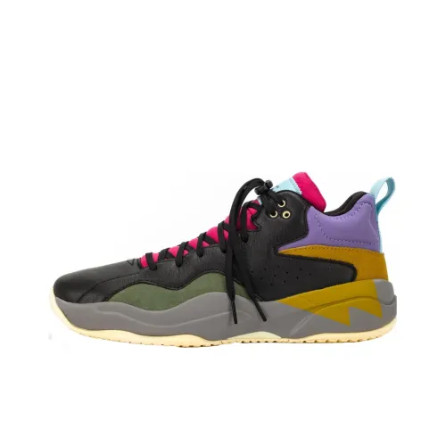 BRANDBLACK Villain Casual MID Топ Black Pink Men's