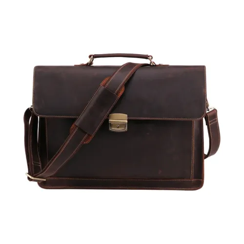 CMLZIUA Сумка из натуральной коровьей кожи стандартная мужская