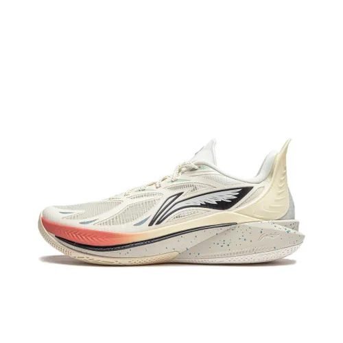 LINING SONIC 12 Баскетбольные кроссовки Low Топ Бежевый Мужской