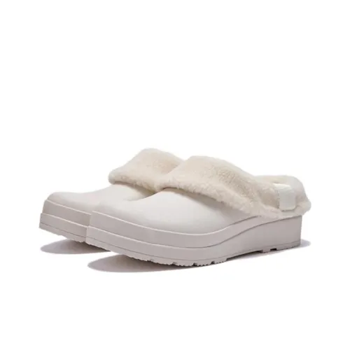 HUNTER Домашние тапочки Женские Белые