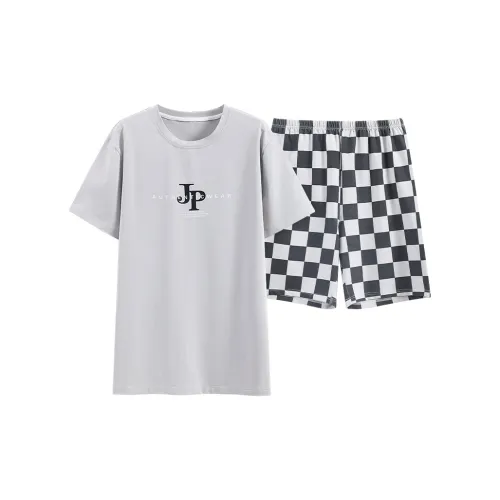 Huggy Kissy Пижамный комплект Мужской Светло-Серый