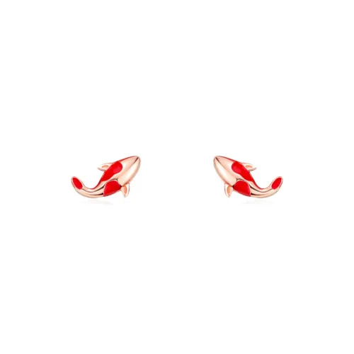 EUA Alloy Stud Earrings Women's