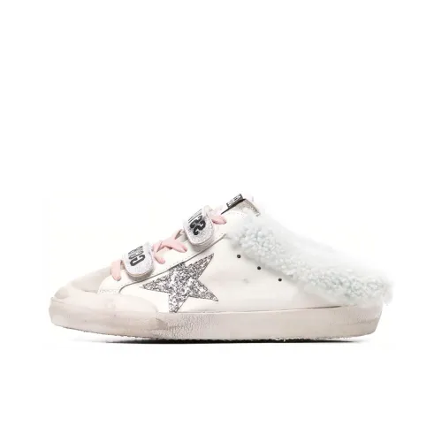 Golden Goose Супер Звезда Sabot Домашние тапочки Женские Белые