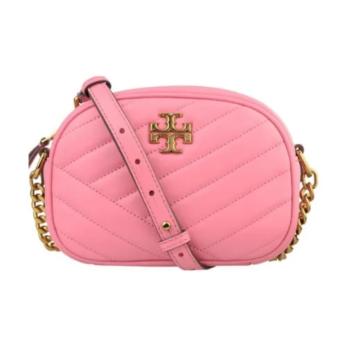 TORY BURCH Kira (Красный) Lambskin Leather Camera Bag Crossbody Bag Small Women's Pink