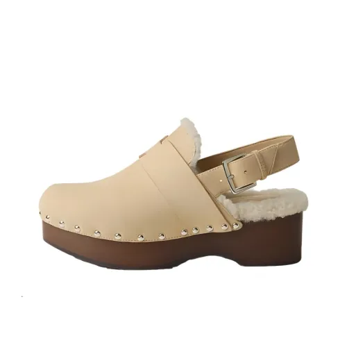 HERMES Hermione Женские Повседневные Туфли Женские Бежевые